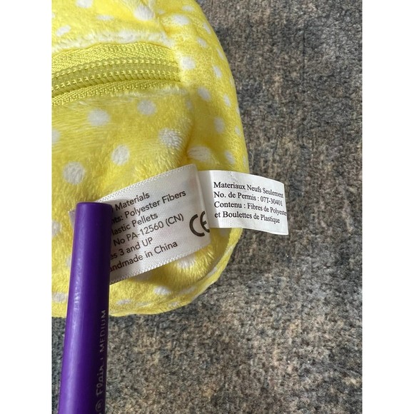 Plushland 6” Zip Up Easter Egg and Chick! Yellow! Plush Stuffed Animal! - Picture 5 of 9